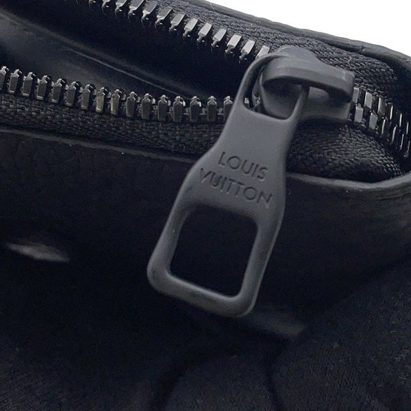 ルイヴィトン 長財布 モノグラム トリヨンレザー ジッピーウォレット・ヴェルティカル M69047 LOUIS VUITTON  財布 メンズ 黒