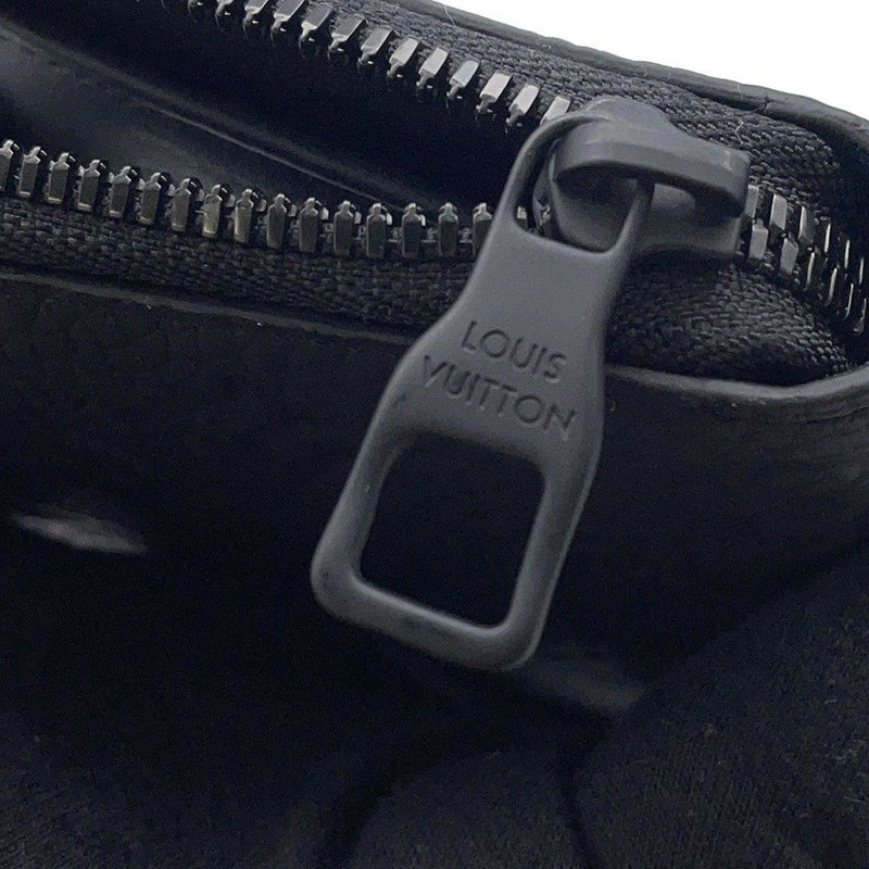 ルイヴィトン 長財布 モノグラム トリヨンレザー ジッピーウォレット・ヴェルティカル M69047 LOUIS VUITTON  財布 メンズ 黒