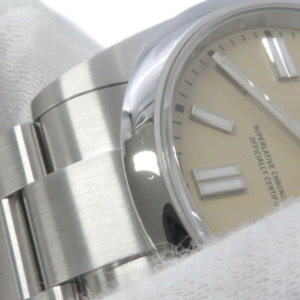 ロレックス オイスターパーペチュアル41 ランダムシリアル ルーレット 134300 ROLEX 腕時計 ベージュ文字盤