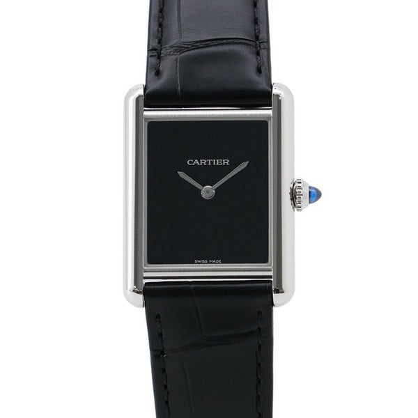 カルティエ タンク マスト ドゥ カルティエ ウォッチ LM WSTA0072 Cartier 腕時計 黒文字盤