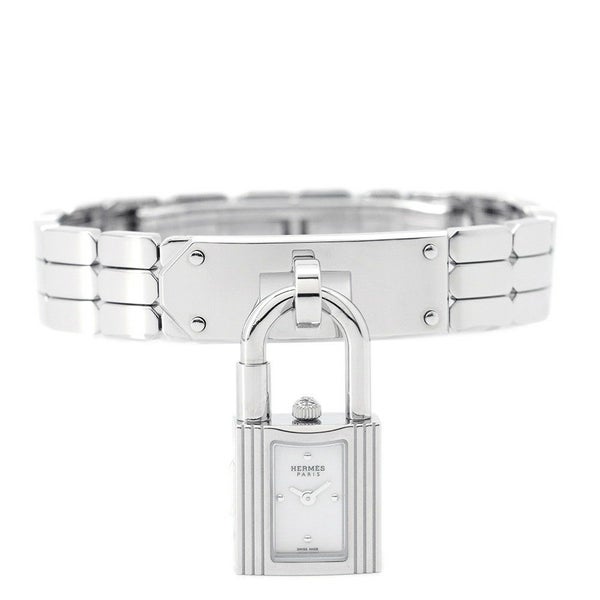 エルメス ケリーウォッチ KE4.110 HERMES 腕時計 スパークリングホワイトラッカー文字盤