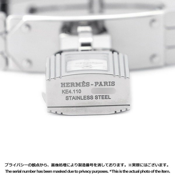 エルメス ケリーウォッチ KE4.110 HERMES 腕時計 スパークリングホワイトラッカー文字盤