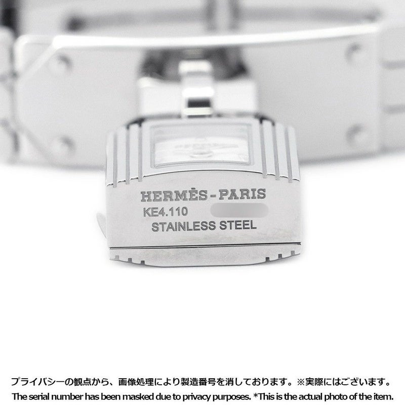 エルメス ケリーウォッチ KE4.110 HERMES 腕時計 スパークリングホワイトラッカー文字盤