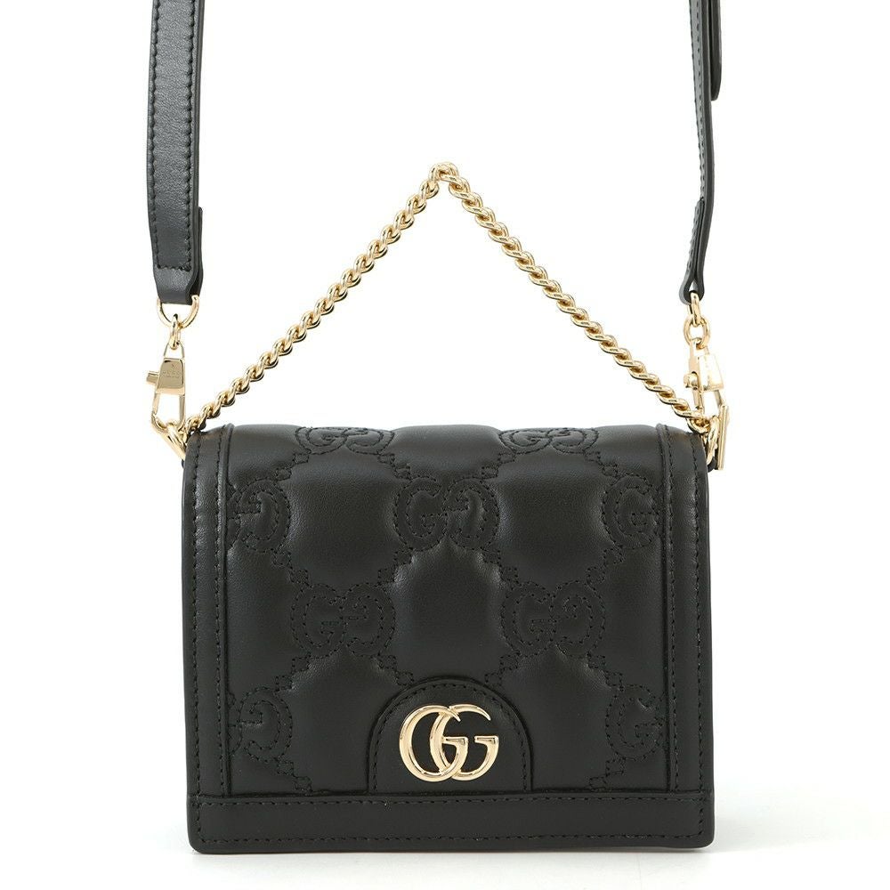GUCCI 2WAY ミニ ショルダーバッグ キルティング 723777 グッチ ショルダーバッグ ミニ GGマトラッセ キルティング レザー