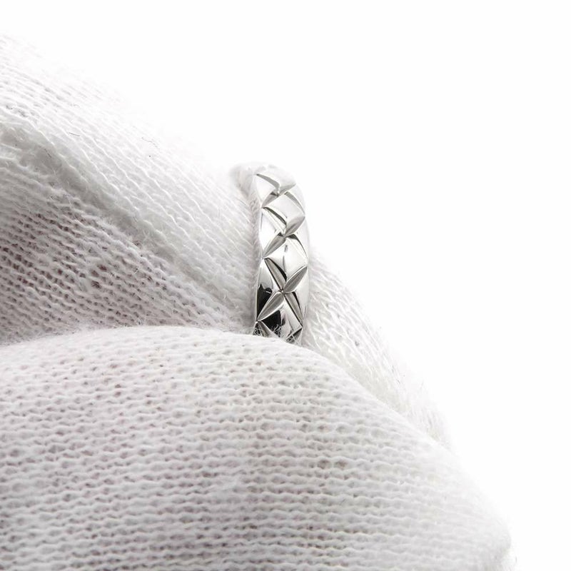 シャネル リング ココクラッシュ スモールモデル ダイヤ 1P 約0.03ct Pt950 サイズ48 J11354