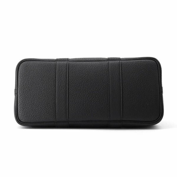 エルメス トートバッグ ガーデンパーティTPM ブラック/シルバー金具 トワルミリタリー/ネゴンダ B刻印 黒