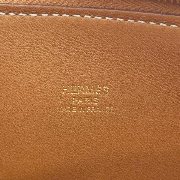 エルメス ボリード1923 ミニ ゴールド/ゴールド金具 エバーカラー W刻印 HERMES 2wayショルダー