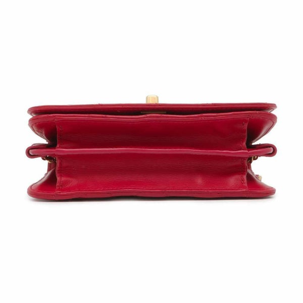 シャネル チェーンショルダーバッグ マトラッセ ココマーク フルフラップ ラムスキン AS0148 CHANEL バッグ