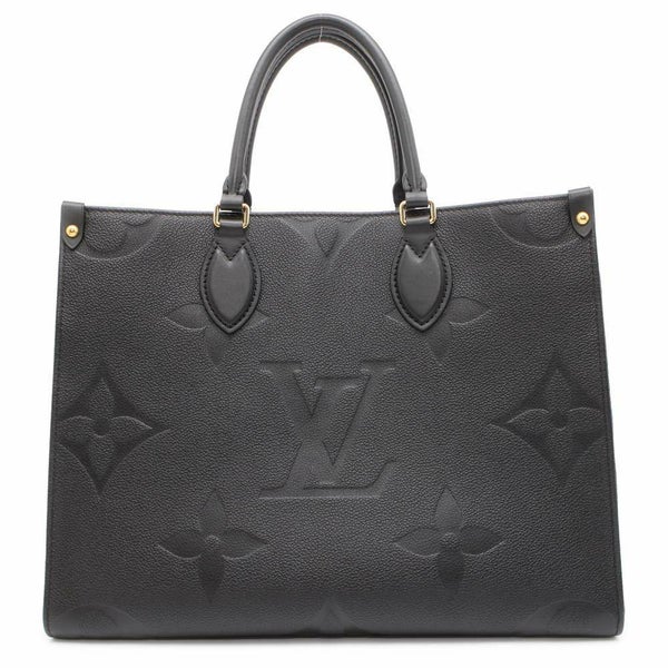 ルイヴィトン トートバッグ モノグラム・アンプラント オンザゴーMM M45595 2way ショルダーバッグ 黒
