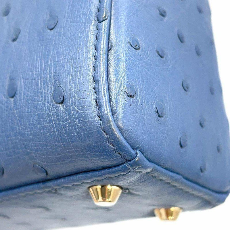 クリスチャン・ディオール ハンドバッグ レディディオール ミニ オーストリッチ 2wayショルダーバッグ