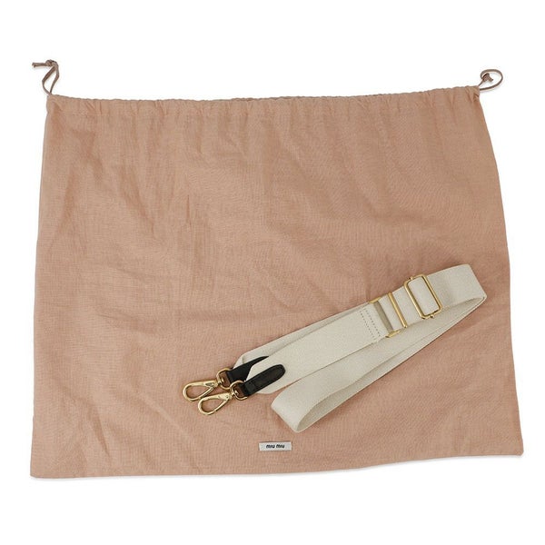 ミュウミュウ ハンドバッグ MIU EVERYWHERE キャンバス 5BA085 Miu Miu 2way 日本限定