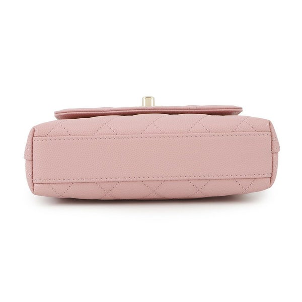 シャネル ハンドバッグ マトラッセ ココハンドル ミニミニ キャビアスキン AP4244 2wayチェーンショルダー