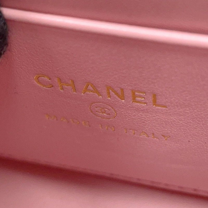 シャネル ハンドバッグ マトラッセ ココハンドル ミニミニ キャビアスキン AP4244 2wayチェーンショルダー