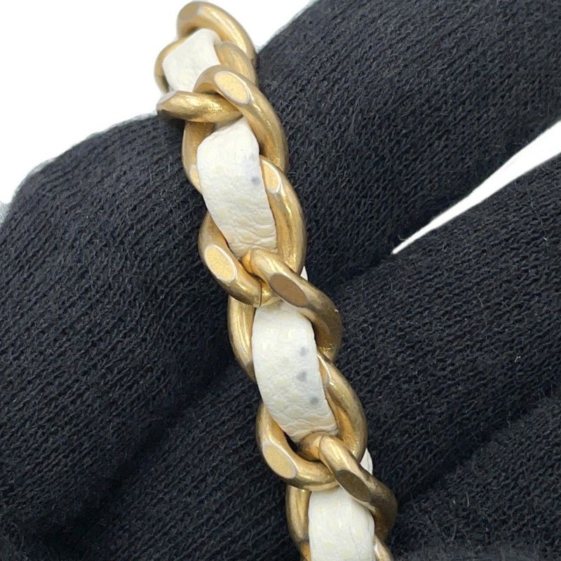 シャネル ハンドバッグ マトラッセ ココマーク ココハンドル キャビアスキン A92990 CHANEL 2way 白