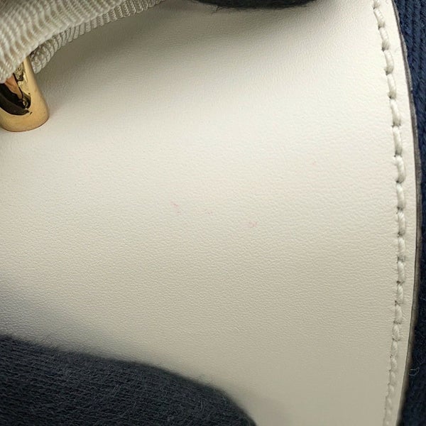 グッチ ショルダーバッグ シルヴィ レザー 421882 GUCCI 2way リボン 白