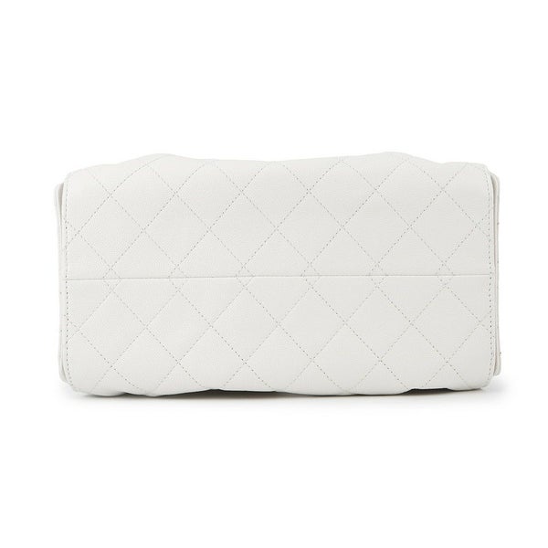 シャネル チェーンショルダーバッグ CHANEL25 スモール キャビアスキン AS5293 CHANEL バッグ 白