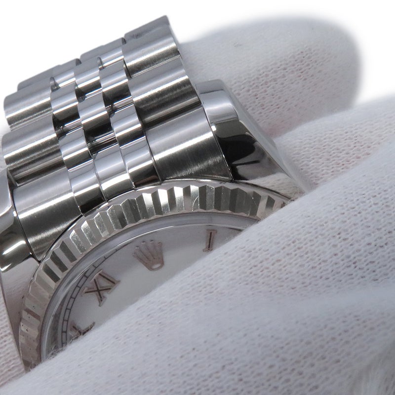 ロレックス デイトジャスト36 Z番 SS/K18WG 116234 ROLEX 腕時計 白文字盤