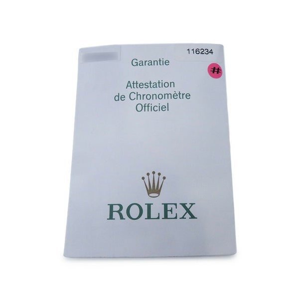 ロレックス デイトジャスト36 Z番 SS/K18WG 116234 ROLEX 腕時計 白文字盤