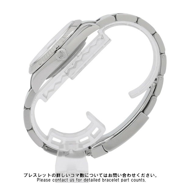 ロレックス デイトジャスト36 SS/K18WG ランダムシリアル ルーレット 126234 ROLEX 腕時計 スレート文字盤