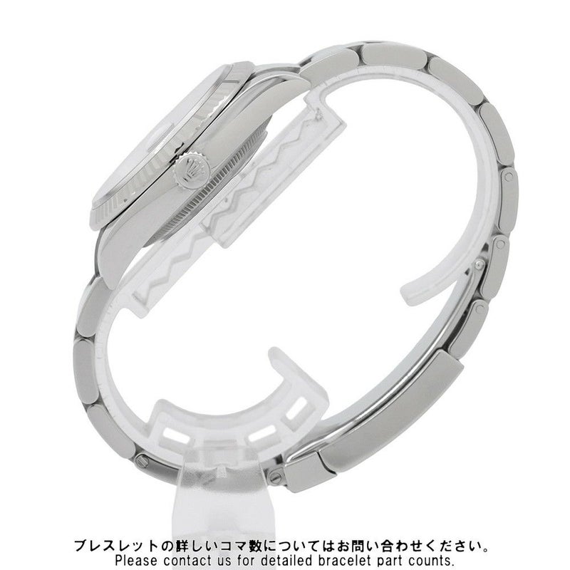 ロレックス デイトジャスト36 SS/K18WG ランダムシリアル ルーレット 126234 ROLEX 腕時計 スレート文字盤