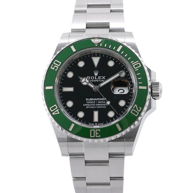 ロレックス サブマリーナ デイト ランダムシリアル ルーレット 126610LV ROLEX 腕時計 黒文字盤