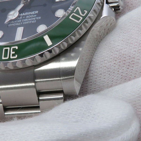 ロレックス サブマリーナ デイト ランダムシリアル ルーレット 126610LV ROLEX 腕時計 黒文字盤