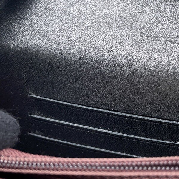 シャネル コインケース マトラッセ フラップ ウォレット ラムスキン CHANEL 財布 黒
