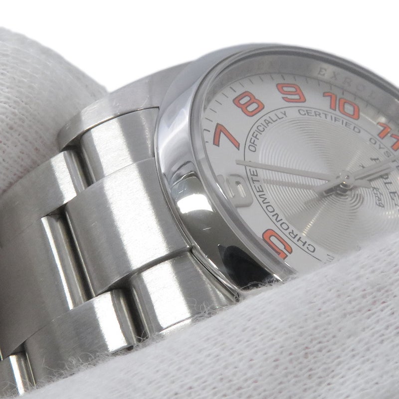 ロレックス エアキング M番 114200 ROLEX 腕時計 シルバーコンセントリック文字盤 アラビア