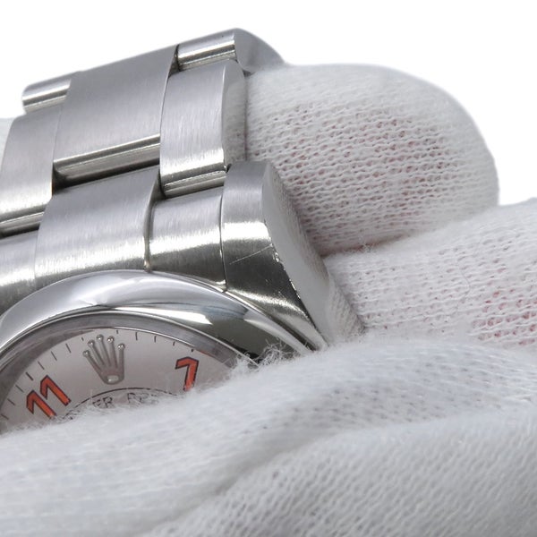 ロレックス エアキング M番 114200 ROLEX 腕時計 シルバーコンセントリック文字盤 アラビア