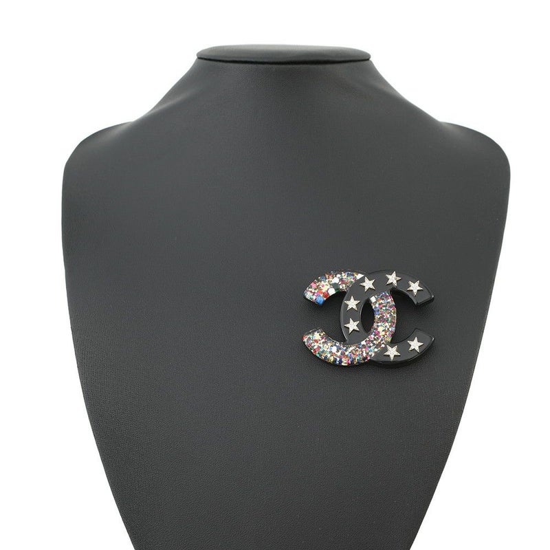 シャネル ブローチ ココマーク スター ラインストーン 17C CHANEL アクセサリー