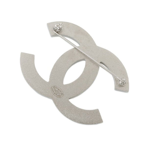 シャネル ブローチ ココマーク ボーダー 16S CHANEL アクセサリー