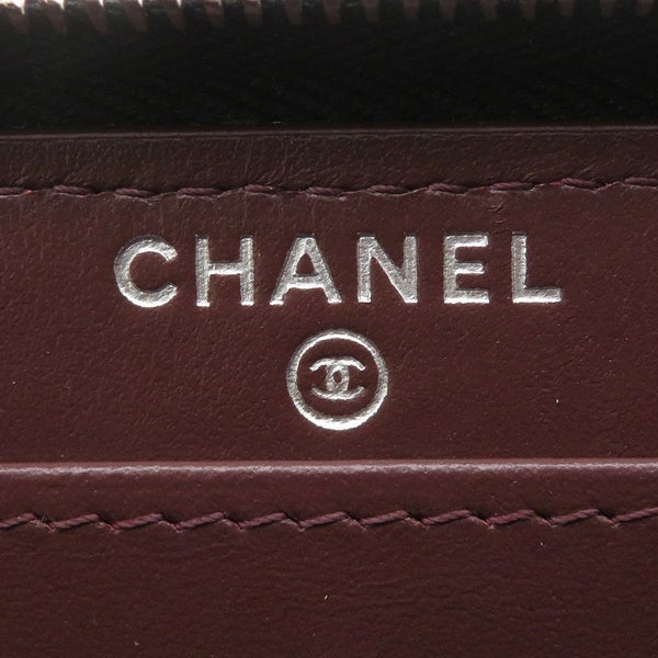 シャネル 長財布 クラシック ロング ジップ ウォレット ココマーク キャビアスキン キルティング AP0242 CHANEL マトラッセ 黒