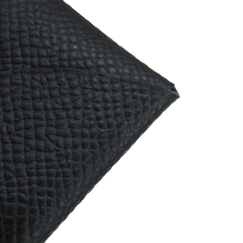 エルメス カードケース カルヴィ ブラック エプソン B刻印 HERMES 名刺入れ 黒