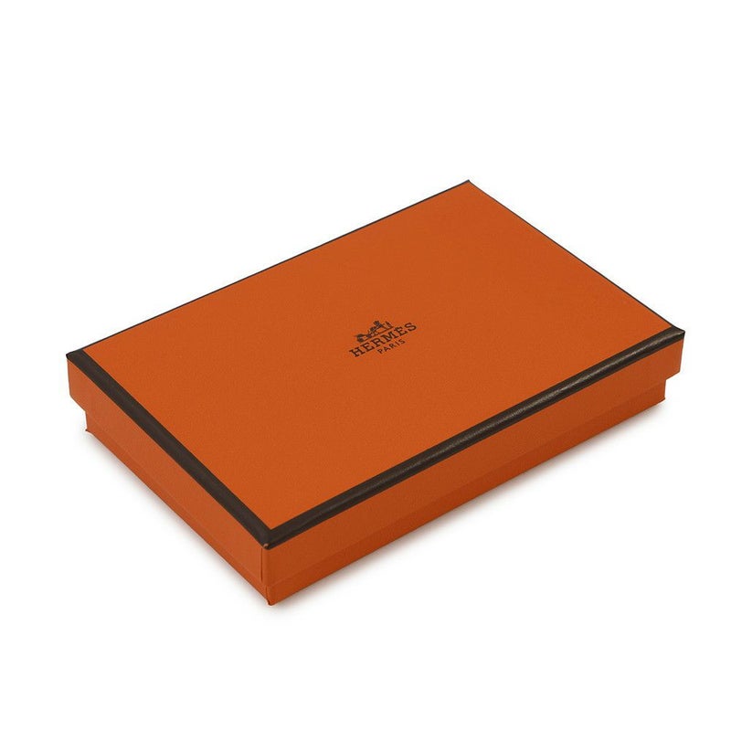 エルメス カードケース カルヴィ ブラック エプソン B刻印 HERMES 名刺入れ 黒