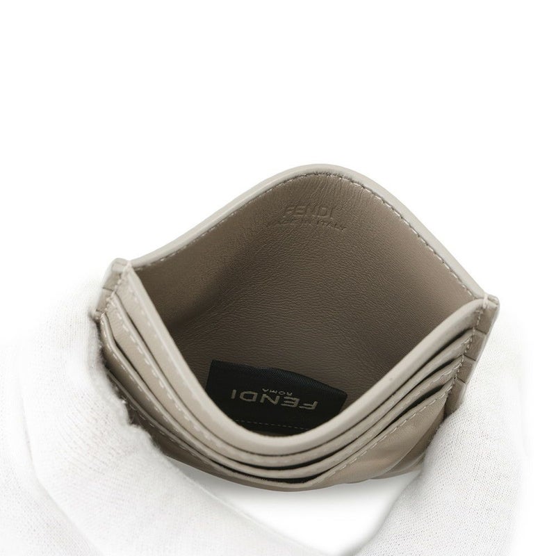 フェンディ カードケース バゲット FFモチーフ ナッパレザー 8M0445 FENDI 定期入れ パスケース