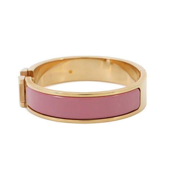 エルメス ブレスレット クリック H クリッククラックPM ローズパッチ/ピンクゴールド金具 HERMES アクセサリー