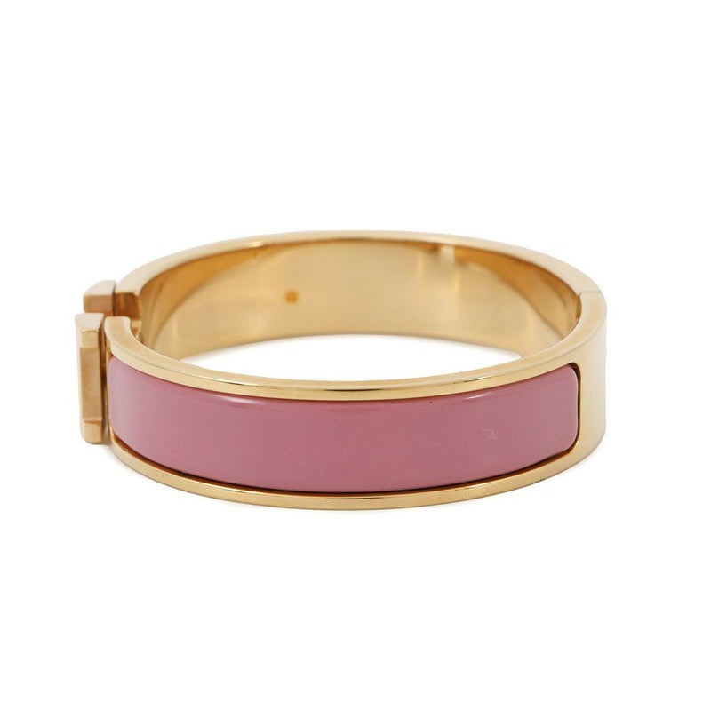 エルメス ブレスレット クリック H クリッククラックPM ローズパッチ/ピンクゴールド金具 HERMES アクセサリー