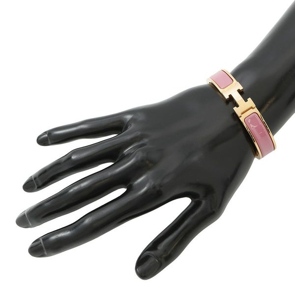 エルメス ブレスレット クリック H クリッククラックPM ローズパッチ/ピンクゴールド金具 HERMES アクセサリー