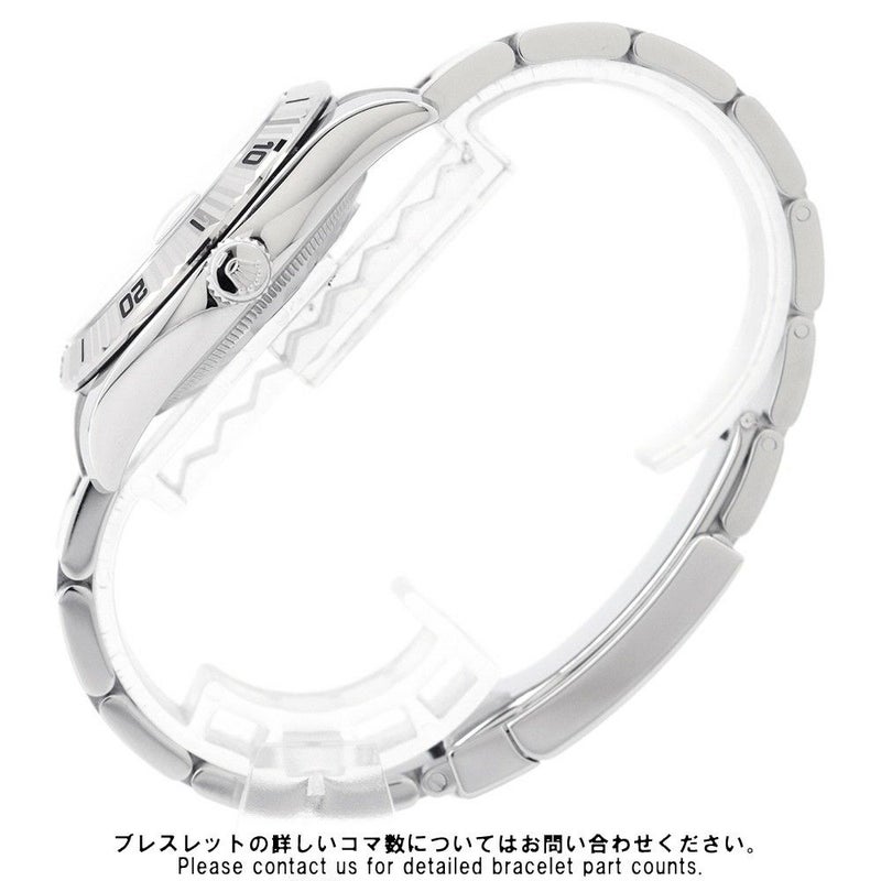 ロレックス デイトジャスト ターノグラフ SS/K18WGホワイトゴールド M番 116264 ROLEX 腕時計 黒文字盤
