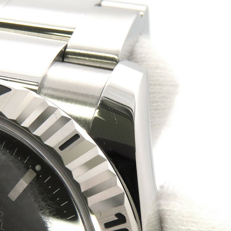 ロレックス デイトジャスト ターノグラフ SS/K18WGホワイトゴールド M番 116264 ROLEX 腕時計 黒文字盤