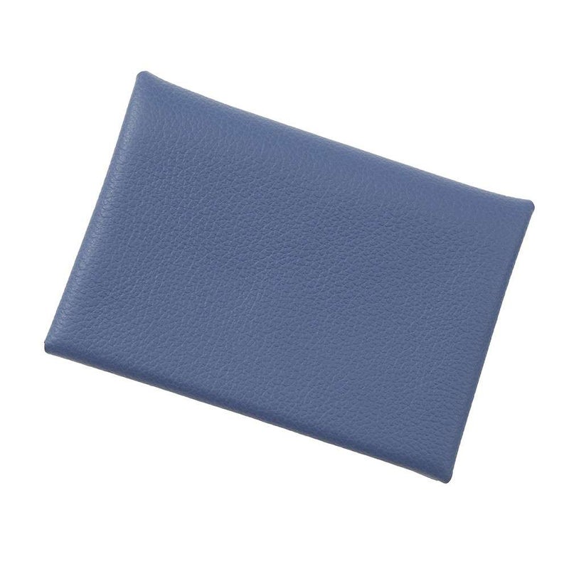 エルメス コインケース カルヴィ デュオ ブルーアガット/シルバー金具 エバーカラー K刻印