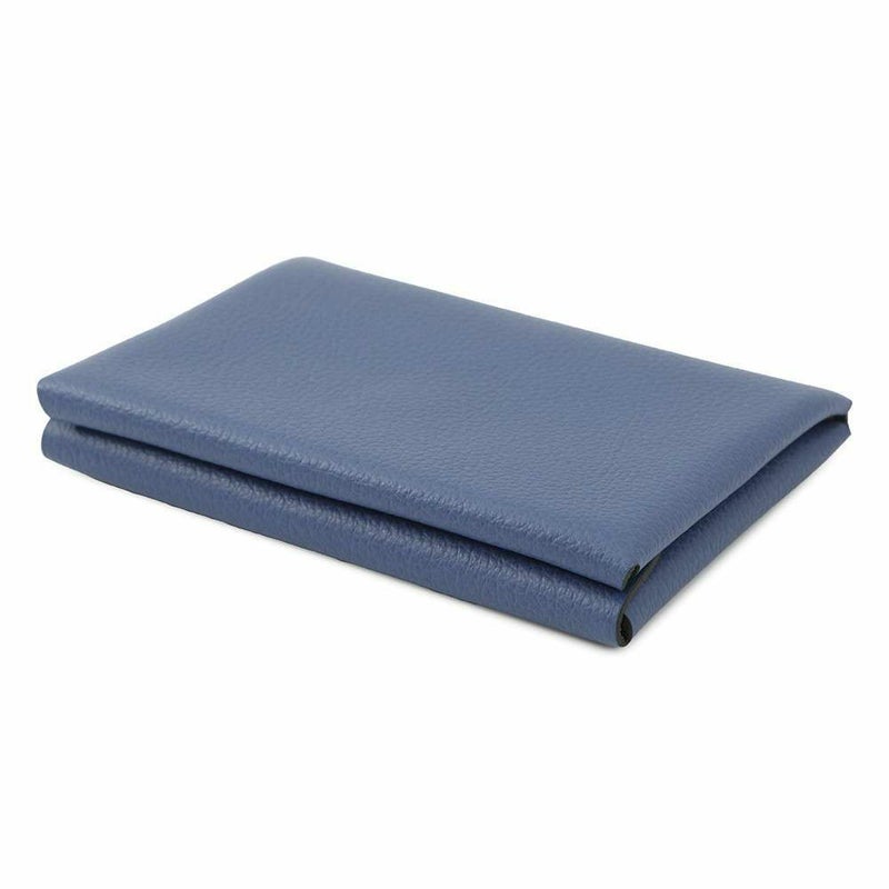 エルメス コインケース カルヴィ デュオ ブルーアガット/シルバー金具 エバーカラー K刻印