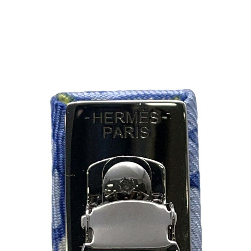 エルメス バレッタ エクリプス 馬の伝説 シルク HERMES ヘアアクセサリー