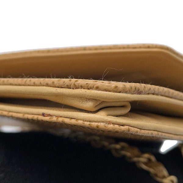 シャネル チェーンショルダーウォレット デカココ キャビアスキン A13509 CHANEL 財布