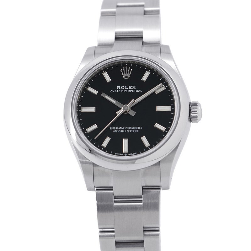 ロレックス オイスターパーペチュアル31 ランダムシリアル ルーレット 277200 ROLEX 腕時計 黒文字盤