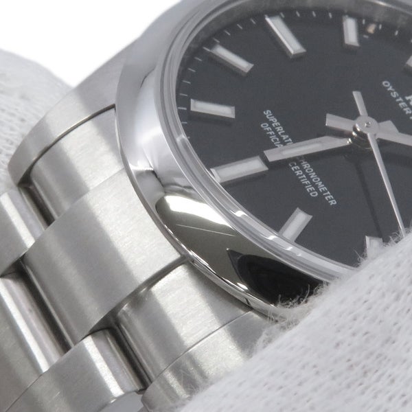 ロレックス オイスターパーペチュアル31 ランダムシリアル ルーレット 277200 ROLEX 腕時計 黒文字盤
