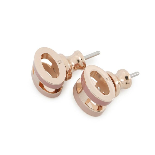 エルメス ピアス ミニ・ポップアッシュ バイカラーボーテ/ピンクゴールド金具 HERMES アクセサリー