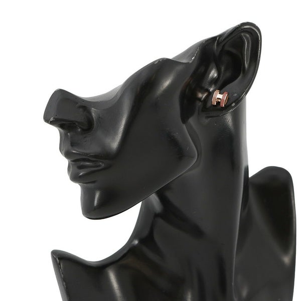 エルメス ピアス ミニ・ポップアッシュ バイカラーボーテ/ピンクゴールド金具 HERMES アクセサリー