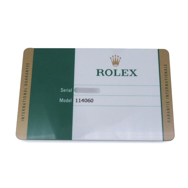 ロレックス サブマリーナ ノンデイト ランダムシリアル ルーレット 114060 ROLEX 腕時計 黒文字盤