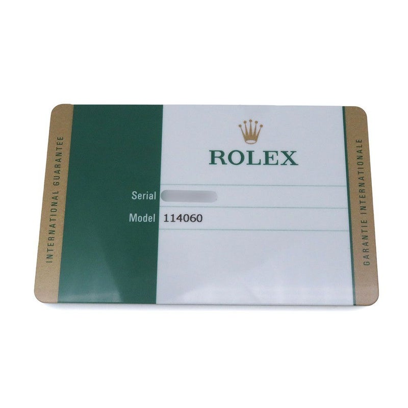 ロレックス サブマリーナ ノンデイト ランダムシリアル ルーレット 114060 ROLEX 腕時計 黒文字盤